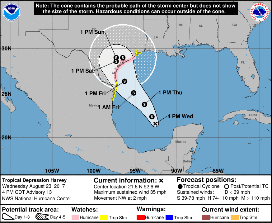 State of Disaster declared in multiple Texas counties